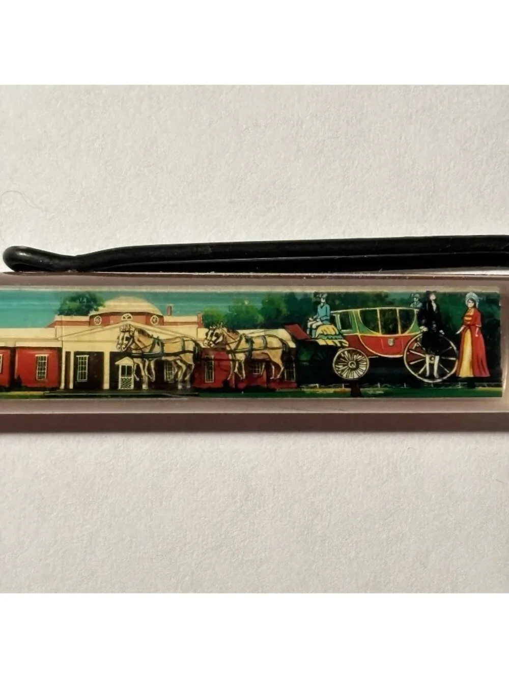 Monticello Home of Thomas Jefferson Virginia Floaty Pen Souvenir Horse Carriage